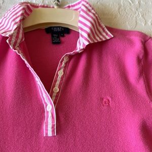 Chaps polo shirt size small